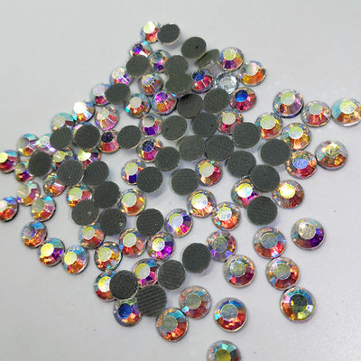 wholesale foil back rhinestone flatback crystal stone for dresses,glass crystal ab hotfix flat back rhinestone