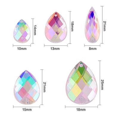 Extrêmement brillant sur le style de Flatback de forme ronde de fausses pierres pour le vêtement